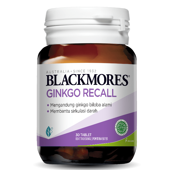 BLACKMORES GINKGO RECALL