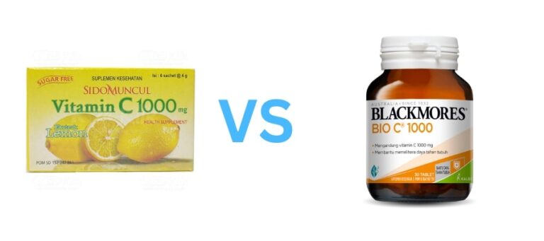 Sidomuncul C1000 VS Blackmores Bio C 1000mg